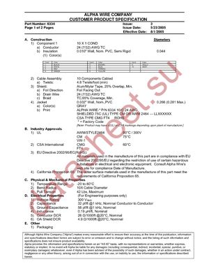 6334 SL002 datasheet  